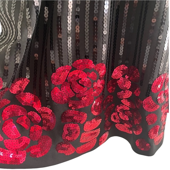 Bebe Black Hayley Sequin Mini Dress Size XS - Picture 8 of 9